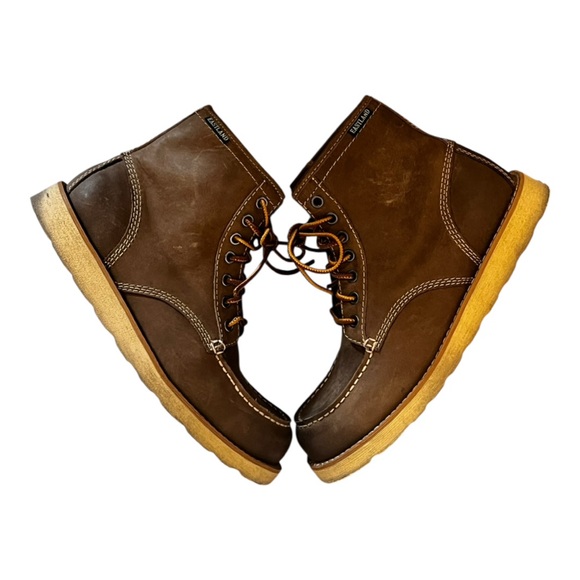 Eastland | Loomis Work‎ Ankle Boot Gray Leather US Men\'s 8M